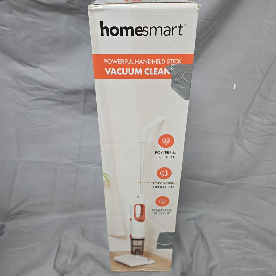 HOMESMART POWERFUL HANDHELD STICK VACUUM CLEANER – BOXED