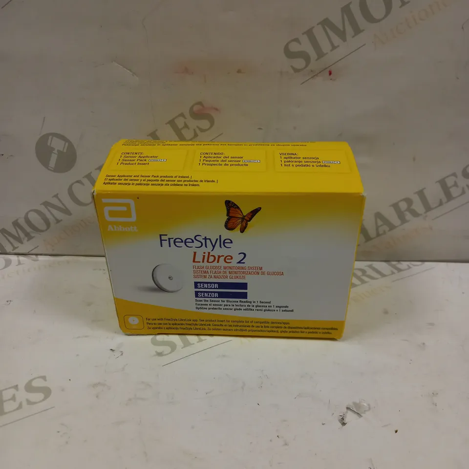 SEALED ABBOTT FREESTYLE LIBRE 2 FLASH GLUCOSE MONITORING SYSTEM 