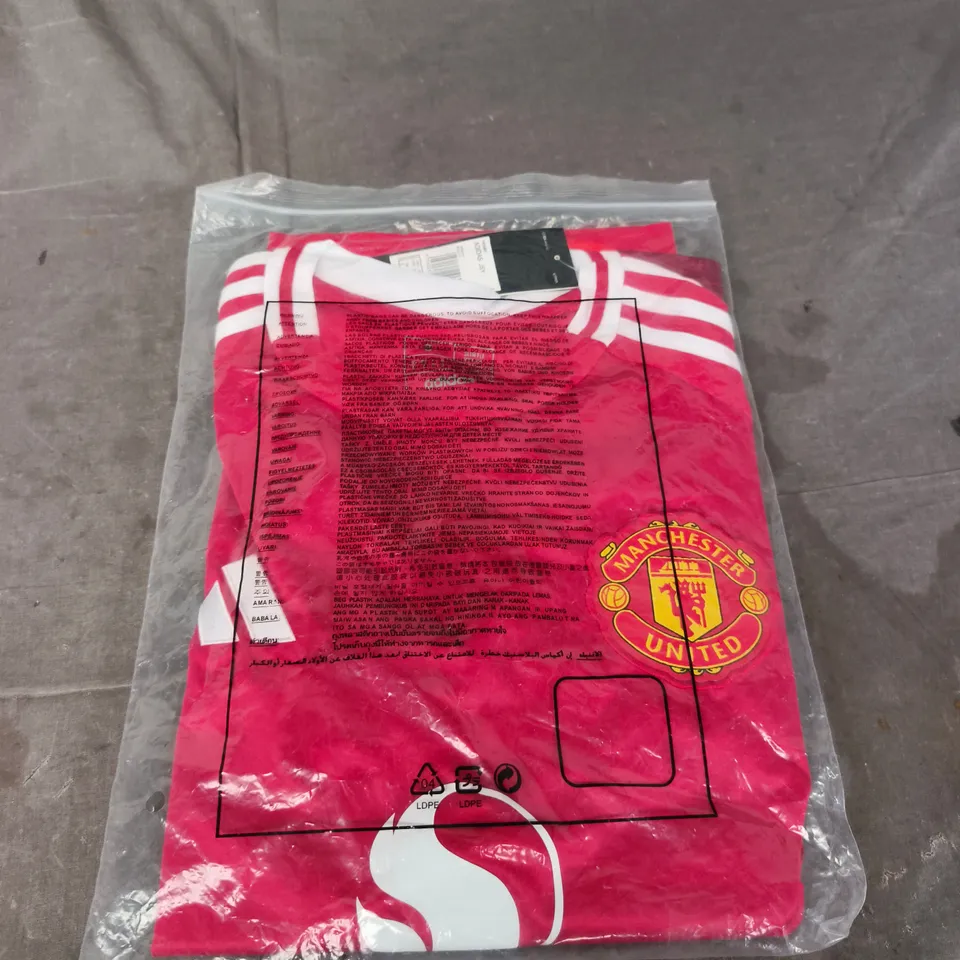 BAGGED MANCHESTER UNITED FC HOME JERSEY - SIZE S