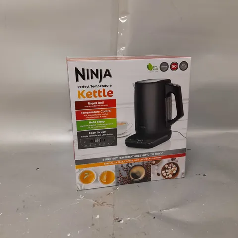 BOXED NINJA PERFECT TEMPERATURE KETTLE KT200UK