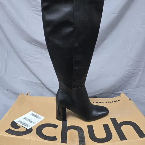 SCHUH DEVLIN KNEE HIGH BOOT - BLACK - 5