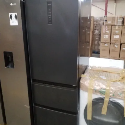 HAIER 60CM 3D COMBI SERIES 3 SLATE BLACK FRIDGE FREEZER		 
