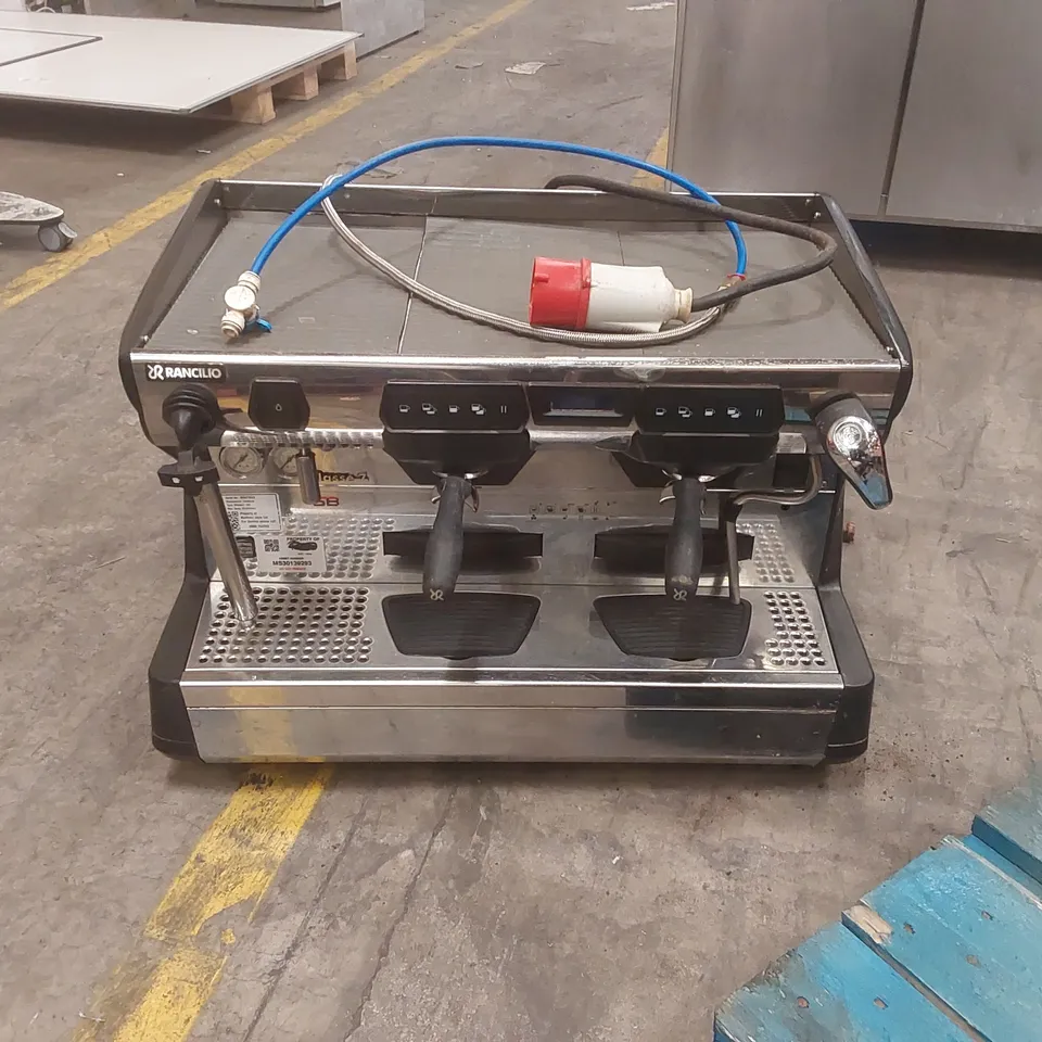 RANCILIO CLASSE 7 2 GROUP COMMERCIAL COFFEE MACHINE WITH ISTEAM