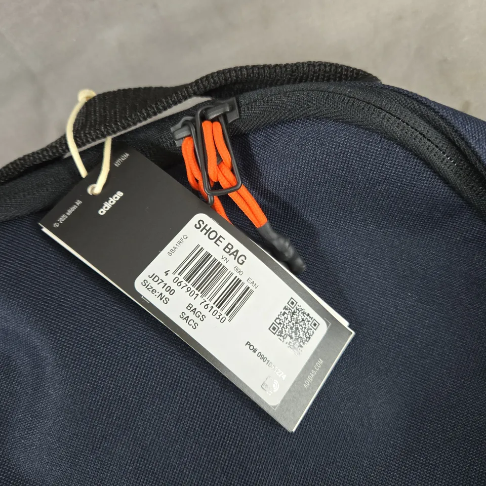 ADIDAS SHOE BAG – NAVY 