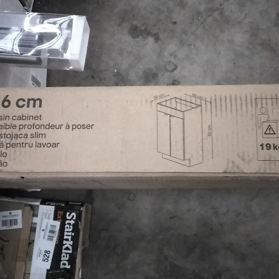 BOXED IMANDRA 50 X 82 X 36CM FREE-STANDING SLIM BASIN CABINET