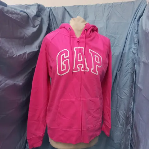 GAP PINK HOODIE, UK SIZE S
