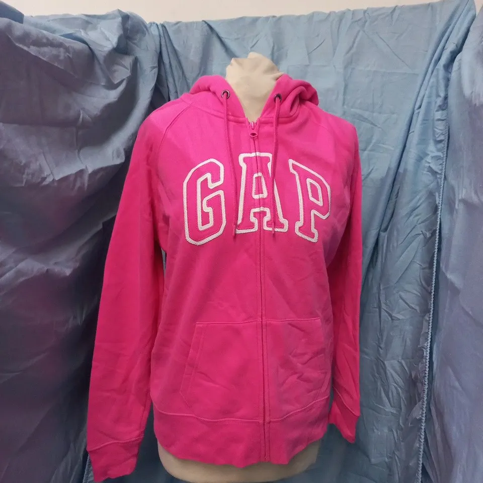 GAP PINK HOODIE, UK SIZE S