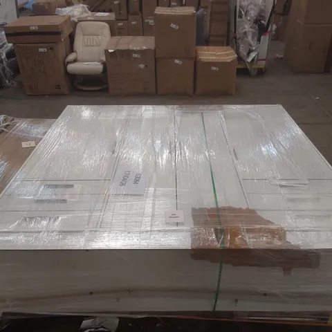 DESIGNER 4-DOOR, 6-DRAWER WOODEN WARDROBE 