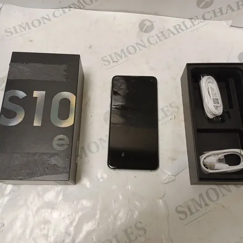 BOXED SAMSUNG GALAXY S10E 128GB WITH ACCESSORIES