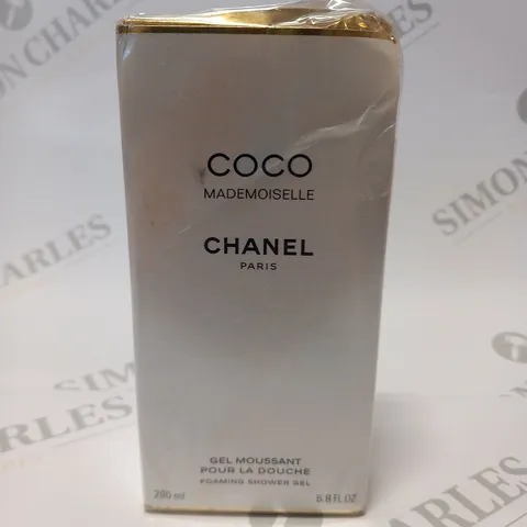 BOXED AND SEALED COCO MADEMOISELLE CHANEL PARIS FOAMING SHOWER GEL 200ML