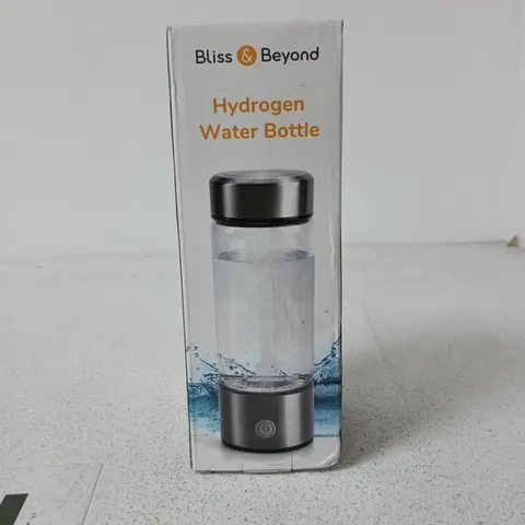 BLISS AND BEYOND HYDROGEN WATER BOTTLE