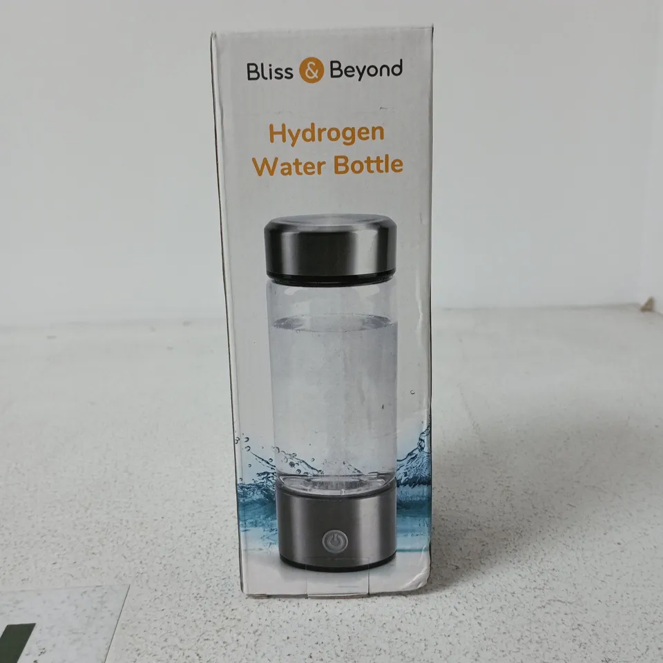 BLISS AND BEYOND HYDROGEN WATER BOTTLE