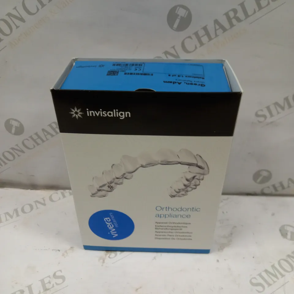 INVISALIGN ORTHODONTIC APPLIANCE 