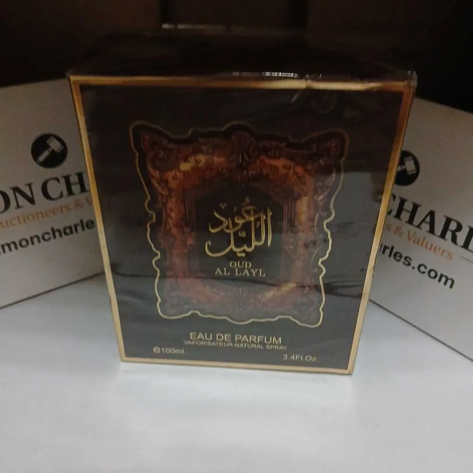 BOXED AND SEALED OUD AL LAYL EAU DE PARFUM 100ML