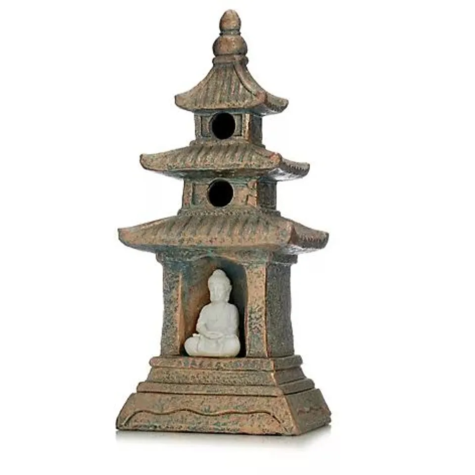 MY GARDEN STORIES SOLAR LED BUDDHA PAGODA
