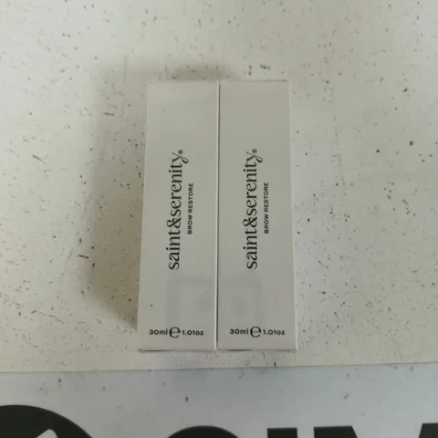 SAINT & SERENITY BROW RESTORE – SET OF 2 X 30ML BOXES