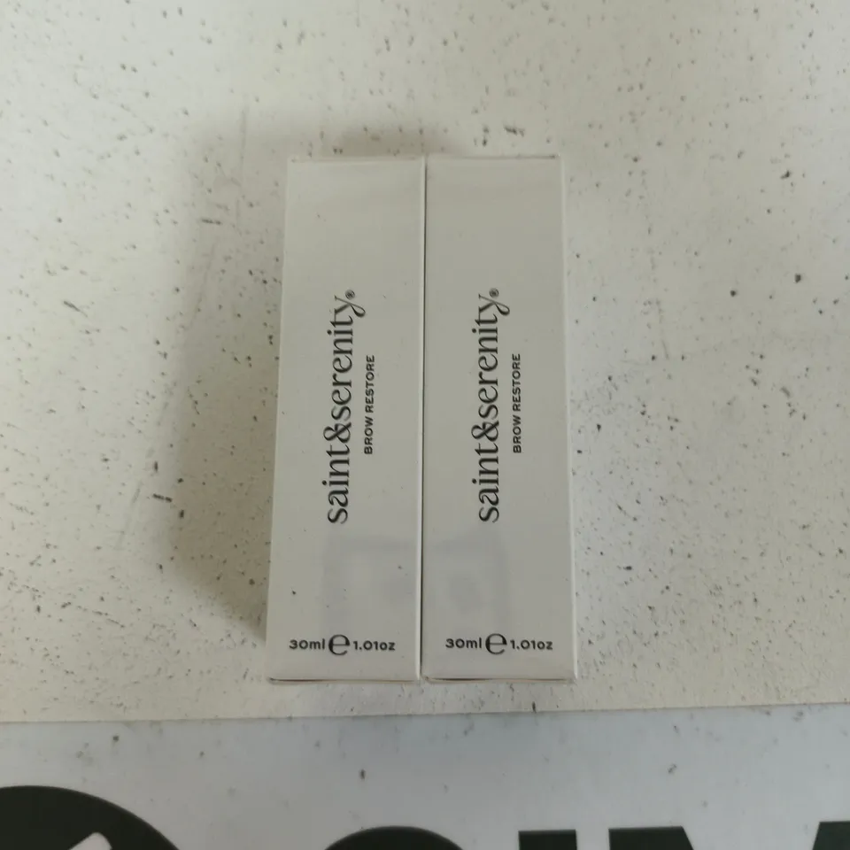 SAINT & SERENITY BROW RESTORE – SET OF 2 X 30ML BOXES