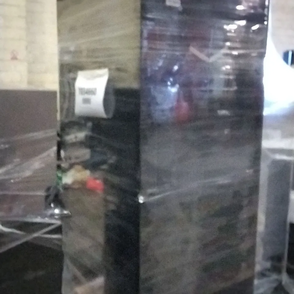 HISENSE FREESTANDING CROSS DOOR FRIDGE FREEZER BLACK AND CANDY CSC1365WEN STATIC FREESTANDING FRIDGE FREEZER - UNPROCESSED RAW RETURNS