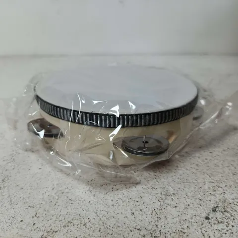 APPROXIMATELY 30 MINI WOODEN MUSICAL TAMBOURINES 