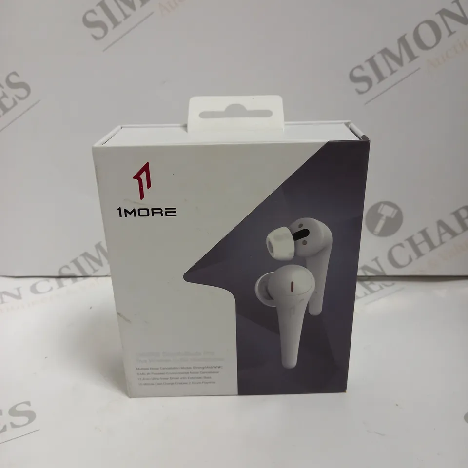 BOXED 1MORE COMFOBUDS PRO TRUE WIRELESS IN-EAR HEADPHONES WHITE 