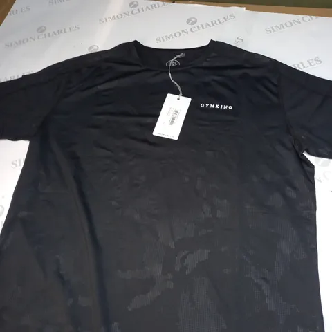 GYMKING DEBOSSED SS T-SHIRT SIZE XL