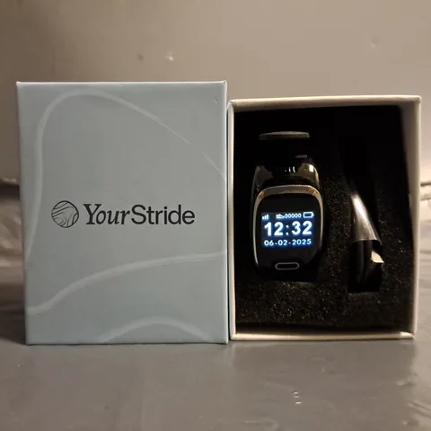 BOXED YOUR STRIDE HEALTH WATCH 