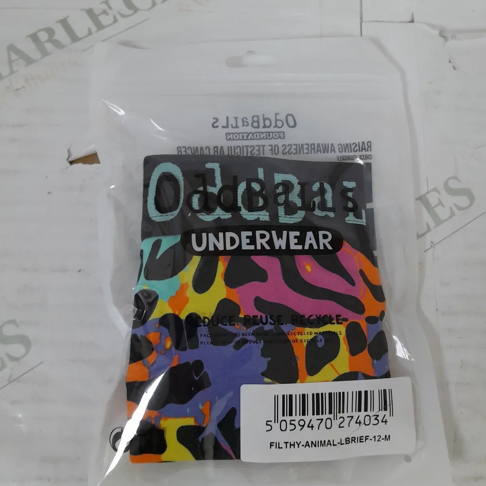 KIDS ODDBALLS BRIEFS SIZE M