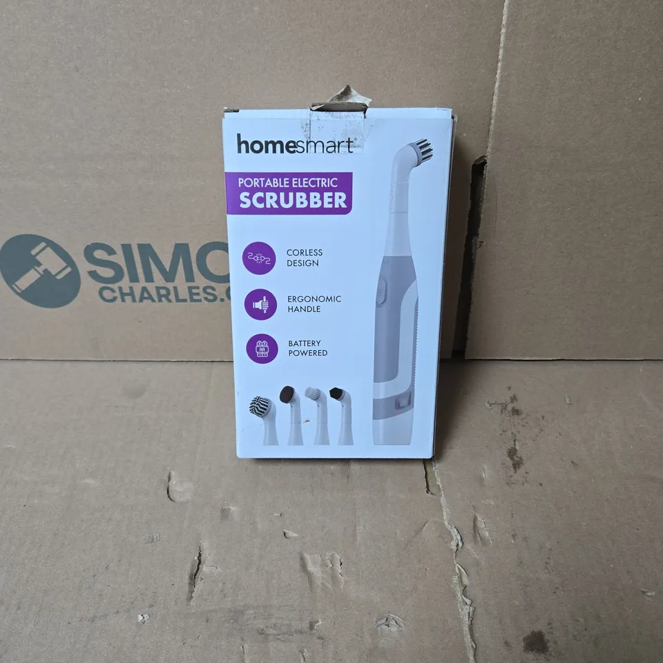 HOMESMART PORTABLE ELECTRIC SCRUBBER BOXED (CLEANING)