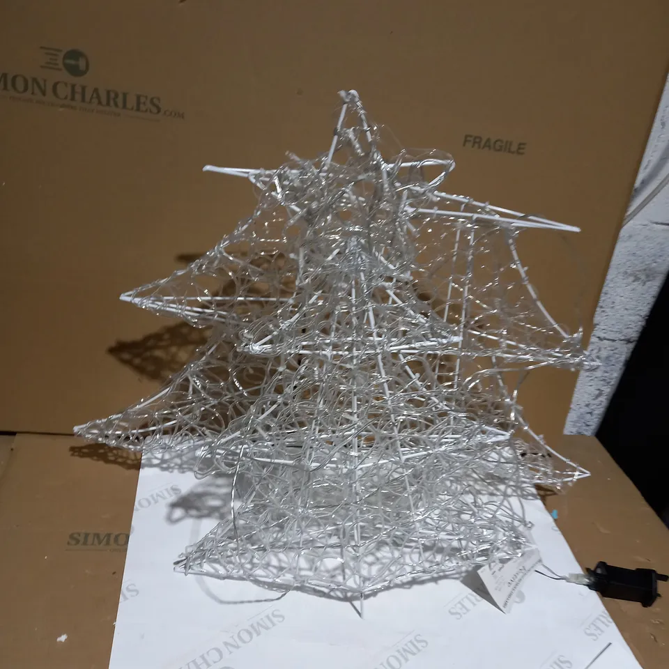 FESTIVE OUTDOOR AND INDOOR PRE-LIT LED LARGE DECORATION CHRISTMAS TREE 