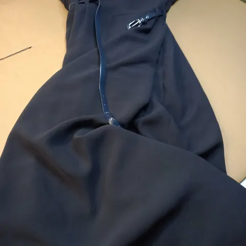 SKOPES DEEP NAVY BELTED MAXI DRESS - SIZE 20R