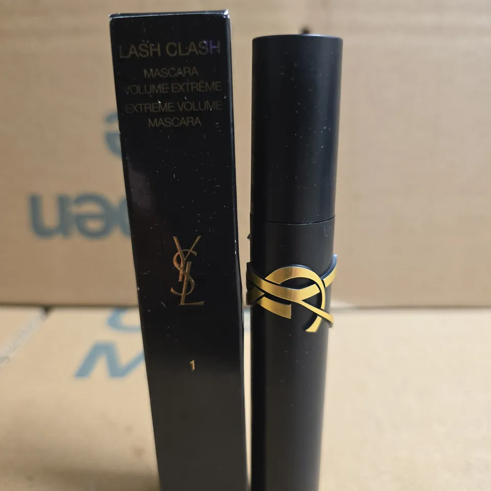 YVES SAINT LAURENT LASH CLASH MASCARA - VOLUME EXTREME, 9 ML (BOXED)