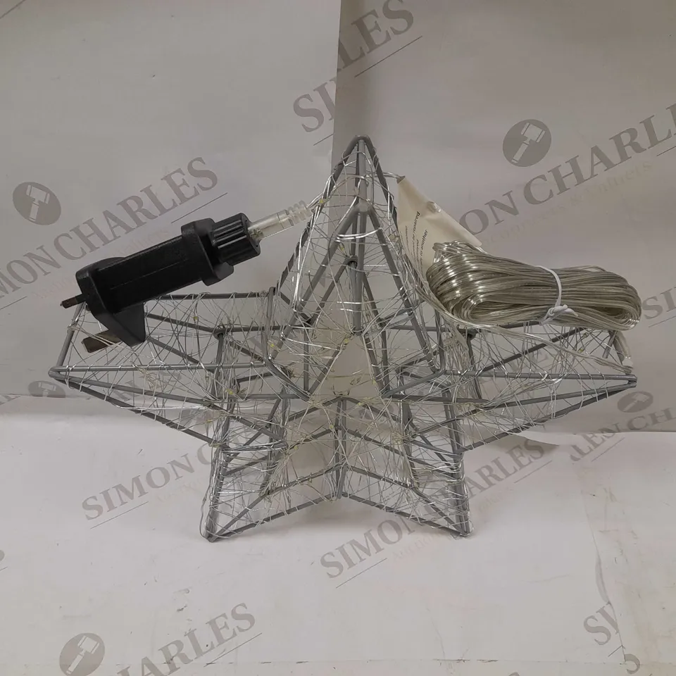 INDOOR 28CM STAR LIGHT-WHITE LEDS