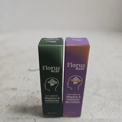 FLORUS RELIEF – MIGRAINE & HEADACHE RECOVERY (2 BOXES)