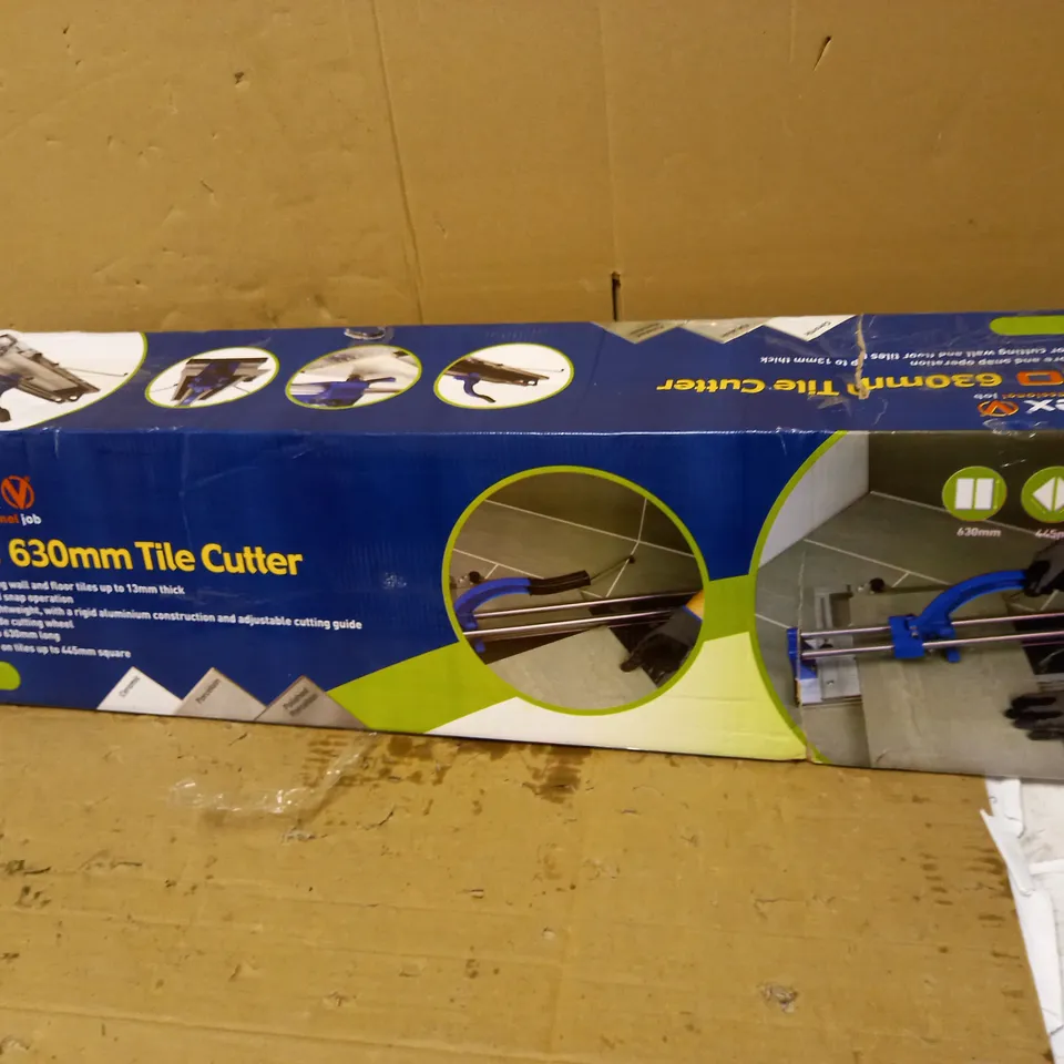 VITREX 102380 630 MM PRO FLAT BED MANUAL TILE CUTTER