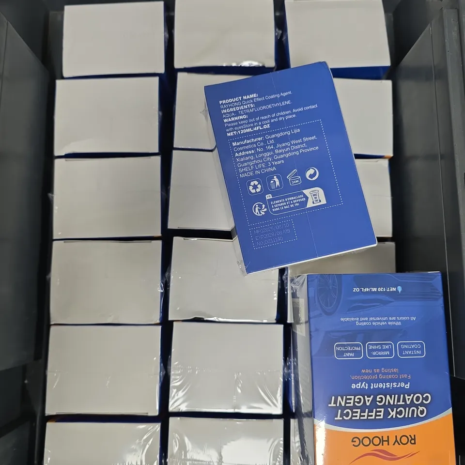 APPROXIMATELY 20 SEALED ROY HOOG QUICK EFFECT COATING AGENTS 