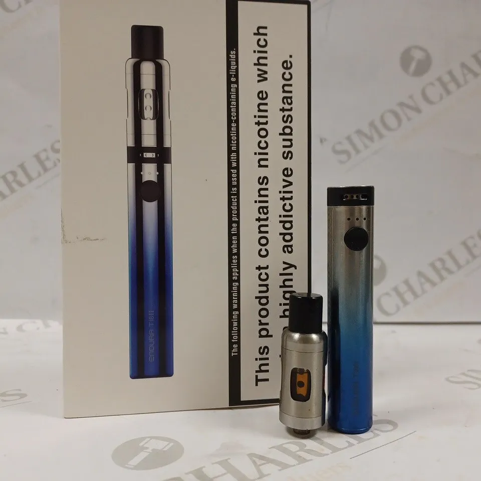 BOXED INNOKIN ENDURA T18II VAPE SYSTEM - BLUE 