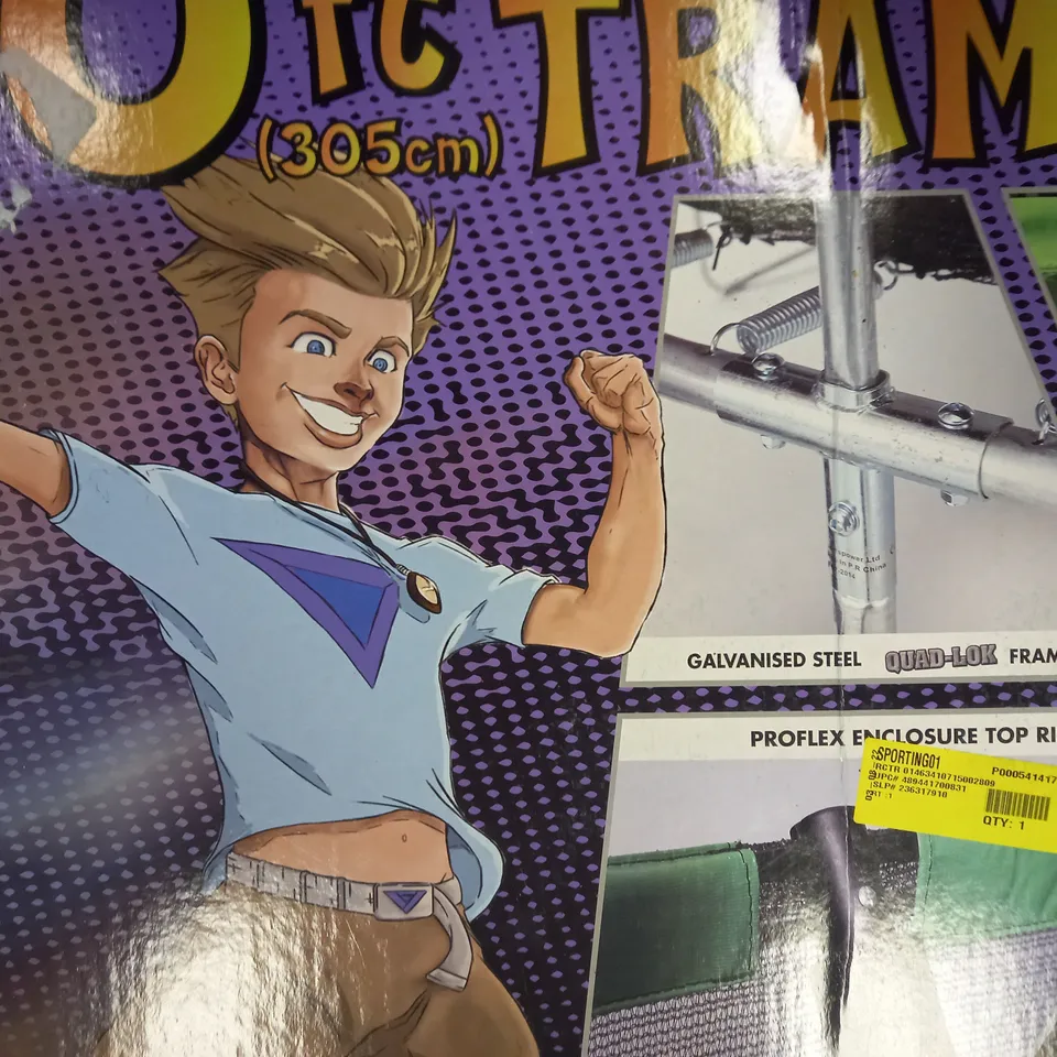 SPORTSPOWER 10FT TRAMPOLINE - COLLECTION ONLY