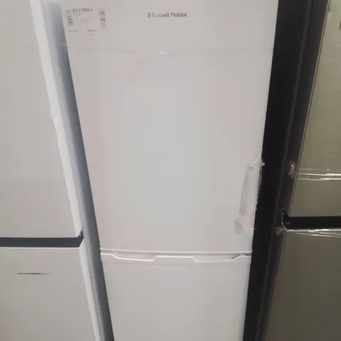 RUSSELL HOBBS LOW FROST FRIDGE FREEZER, 113L FRIDGE, 61L FREEZER - WHITE (50CM WIDE, 145CM HIGH) - UNPROCESSED RAW RETURN