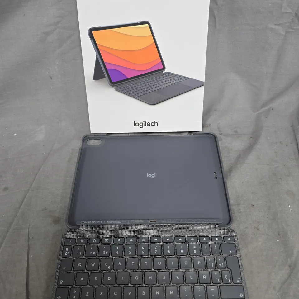 LOGITECH COMBO TOUCH IPAD AIR 4TH GEN KEYBOARD (SPANISH LAYOUT) 