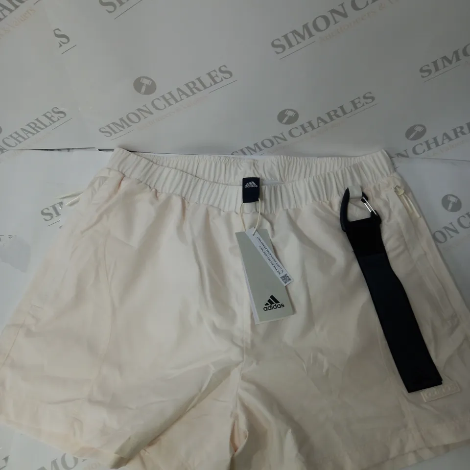 ADIDAS 3 STRIPE BLACRA SHORTS - S