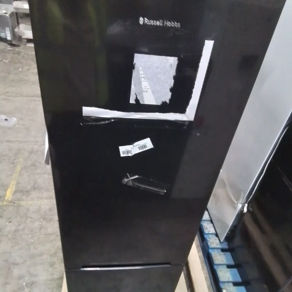 RUSSELL HOBBS FREESTANDING FRIDGE FREEZER BLACK RH54FF180B - UNPROCESSED RAW RETURN