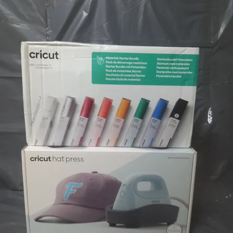 CRICUT HAT PRESS AND MATERIALS STARTER BUNDLE