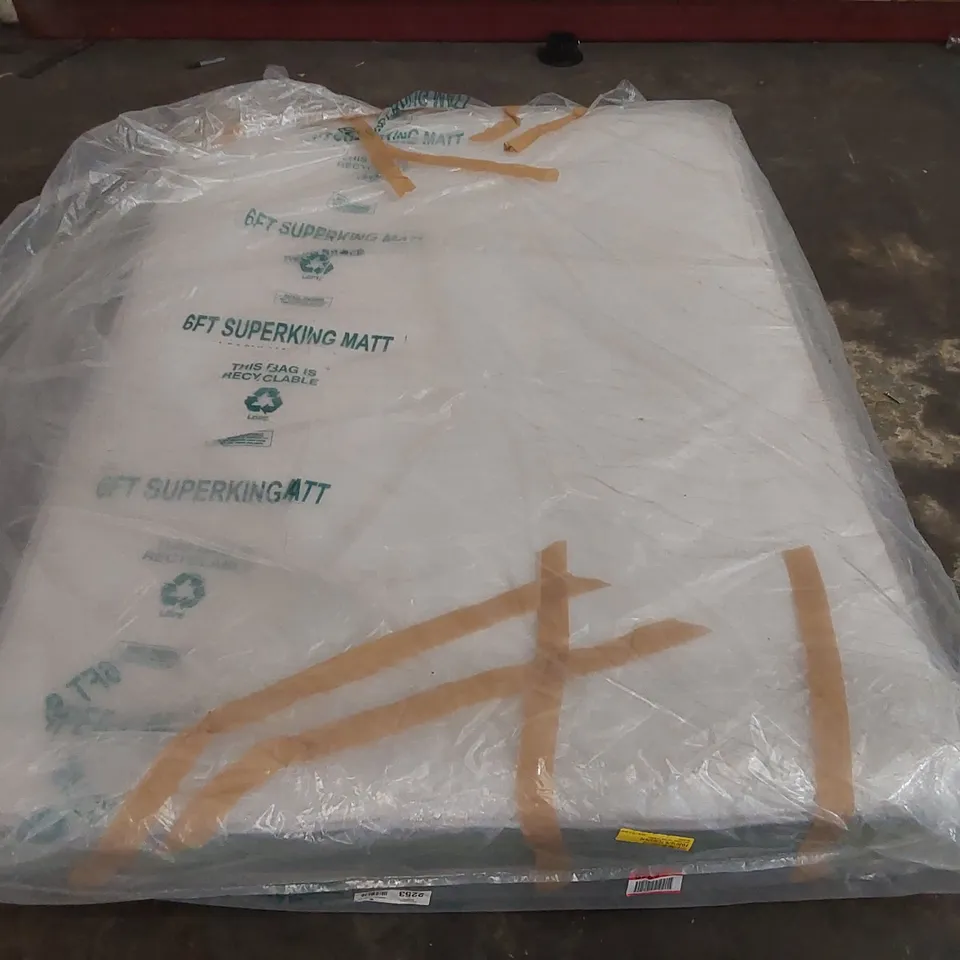 QUALITY BAGGED 4'6" DOUBLE HYBRID MEMORY FOAM OPEN COIL MATTRESS