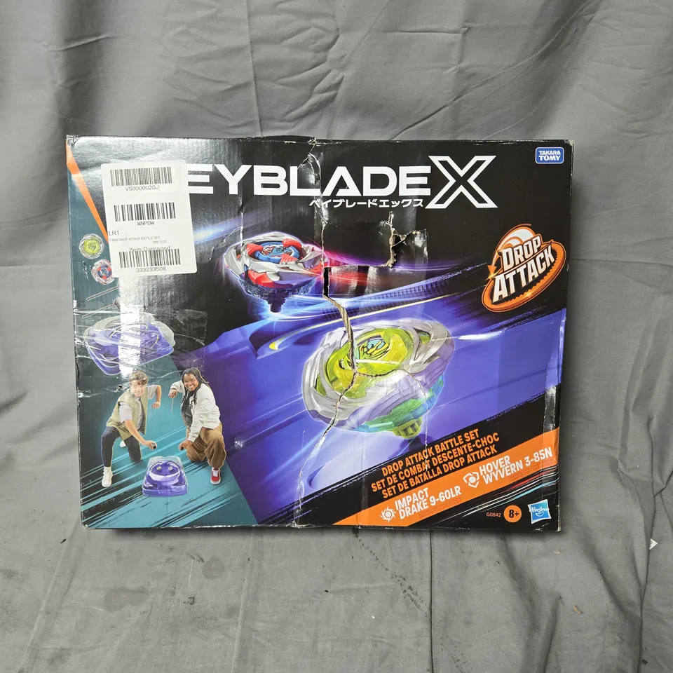 BEYBLADES BEY BBX DROP ATTACK BATTLE SET 