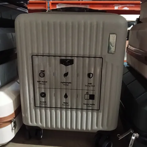 UNBOXED KEPLIN LUGG TRAVEL SUITCASE SMALL SIZE WITH WHEELS GREY COLOUR