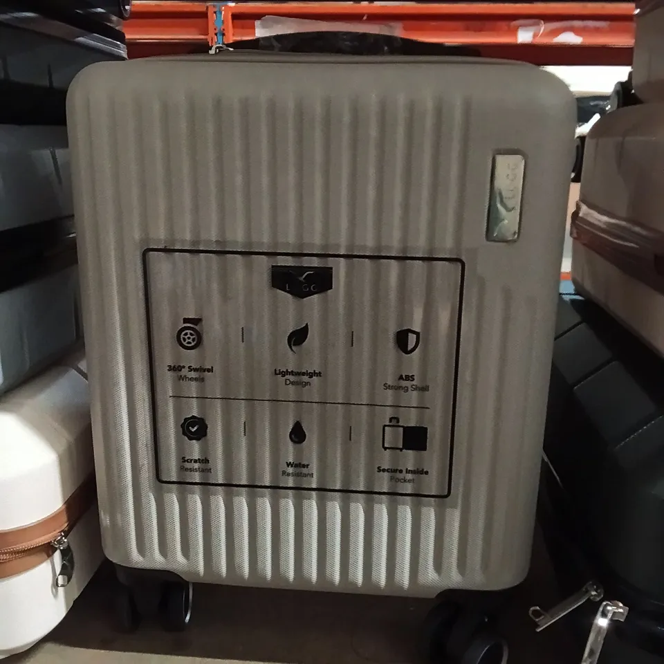 UNBOXED KEPLIN LUGG TRAVEL SUITCASE SMALL SIZE WITH WHEELS GREY COLOUR