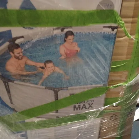 BOXED BESTWAY 10FT STEEL PRO MAX POOL