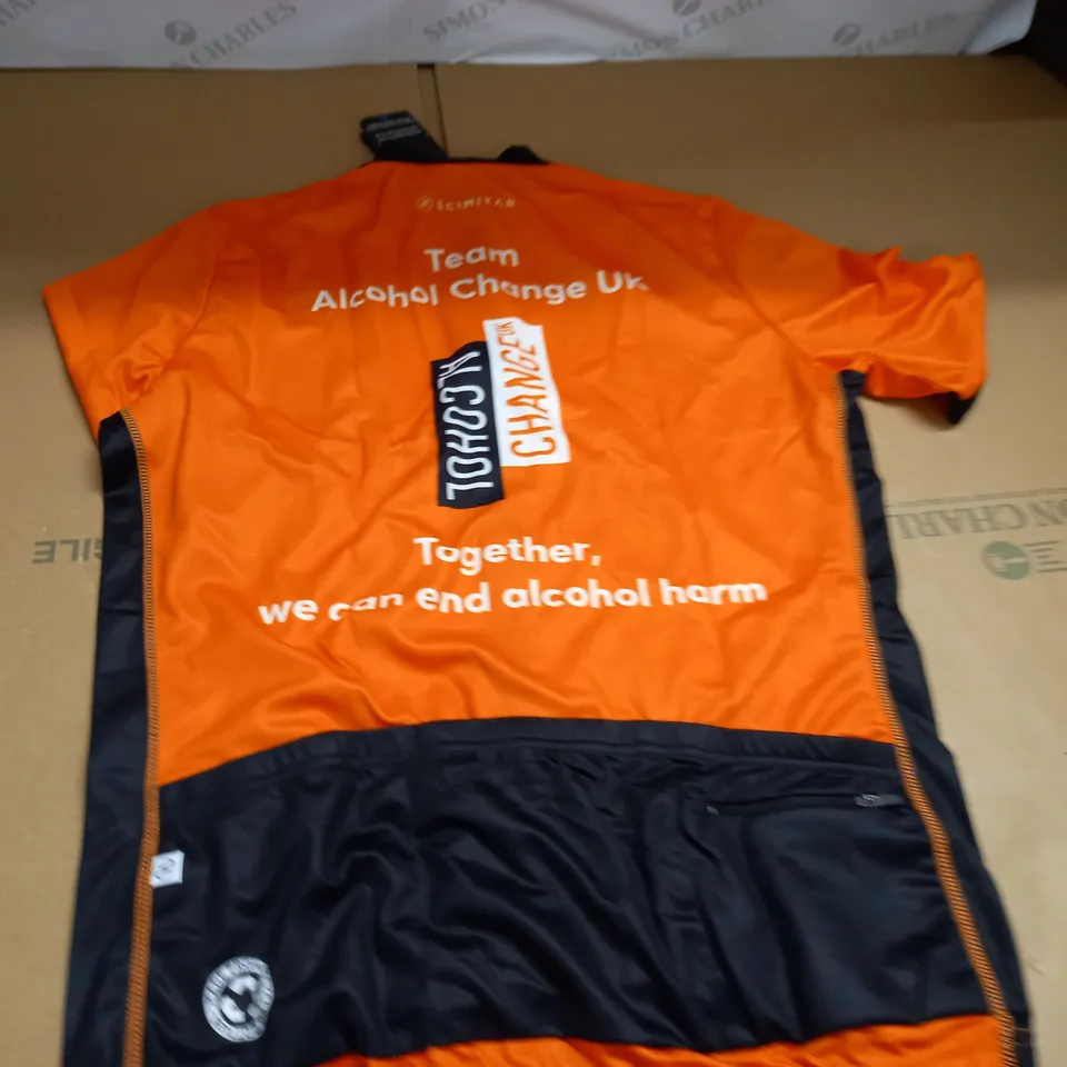 SCIMITAR ORANGE RACING JERSEY - L