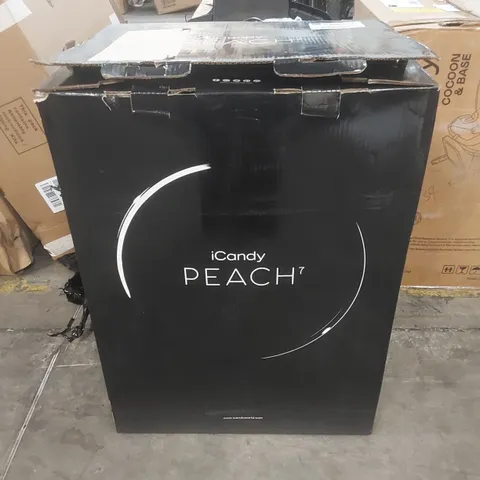 BOXED ICANDY PEACH 7 BISCOTTI ON BLONDE BABY STROLLER