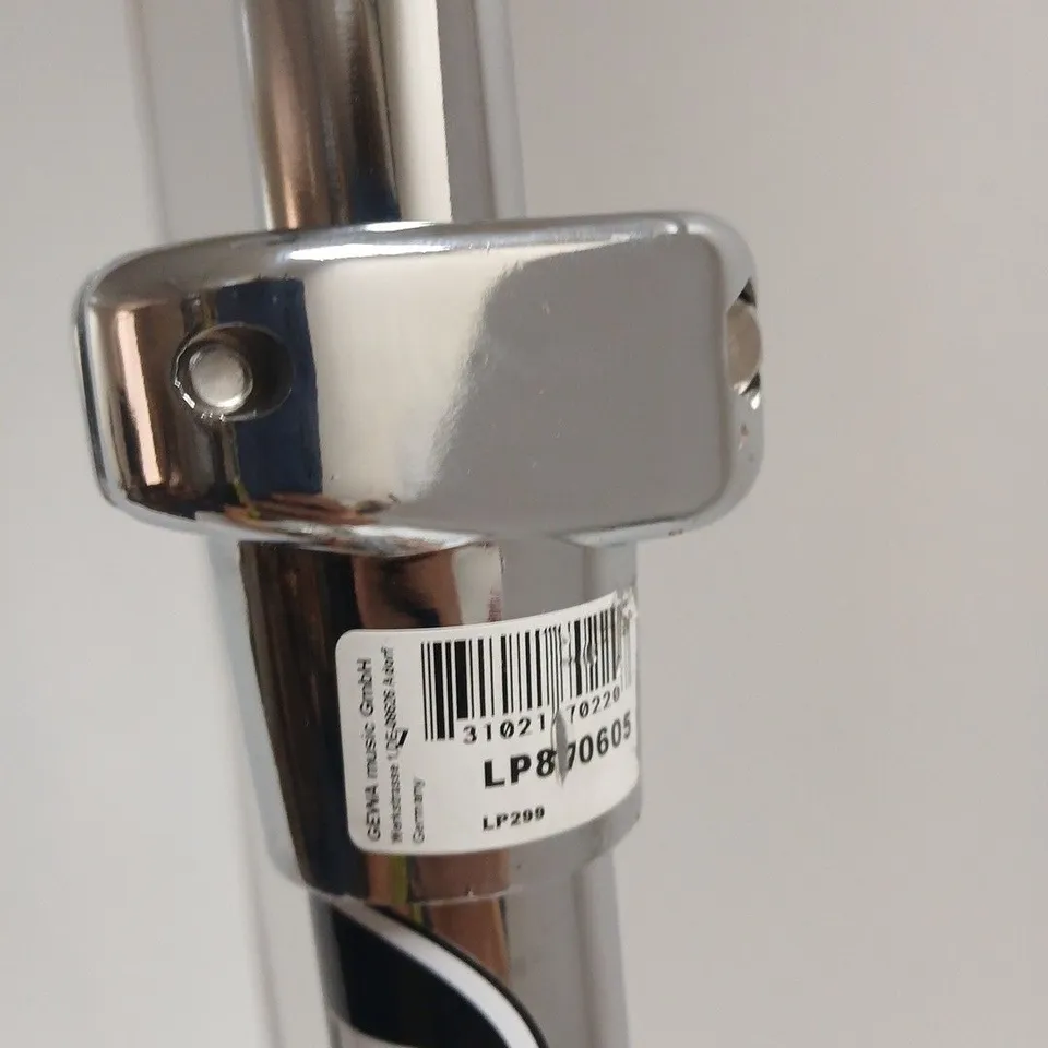 LP DRUM/CYMBAL STAND WITH TRIPOD BASE – CHROME